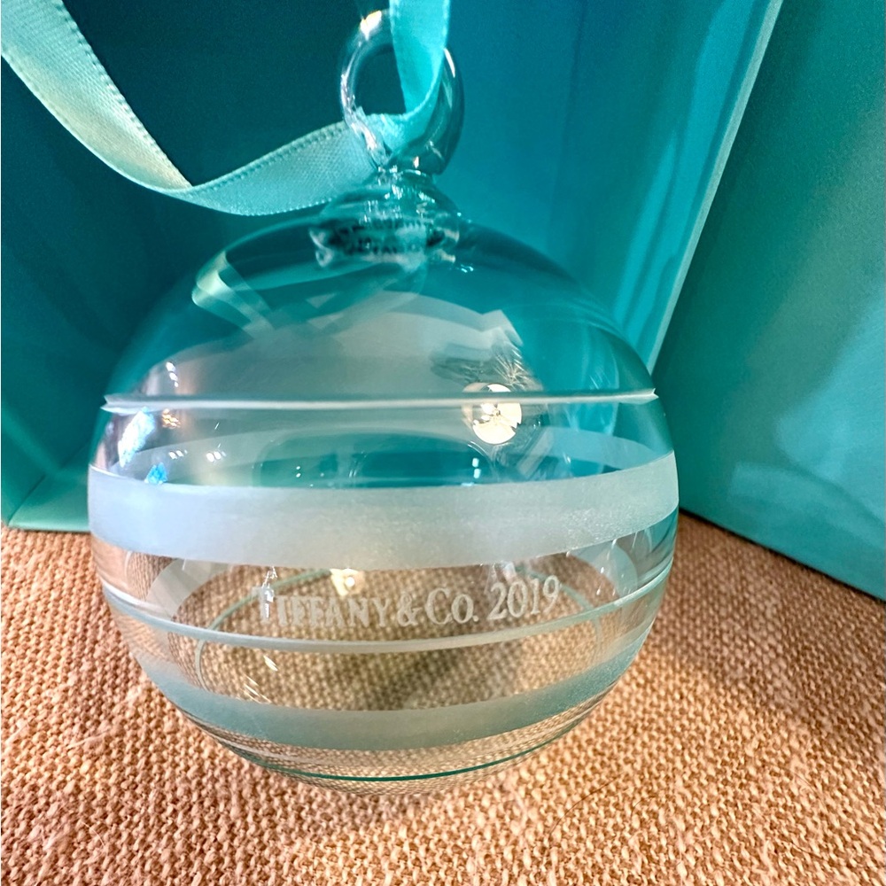 Tiffany & Co Crystal Ornament from the 2019 Holiday Collection